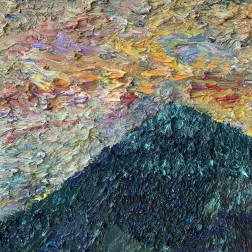 Painting for sale online - Heavenly Mountain