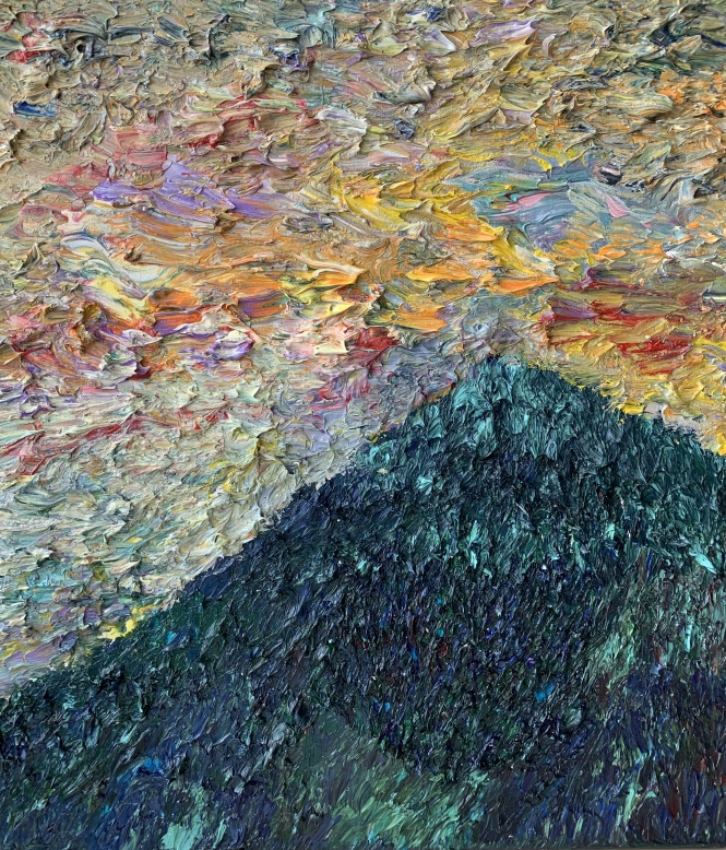 Painting for sale online - Heavenly Mountain