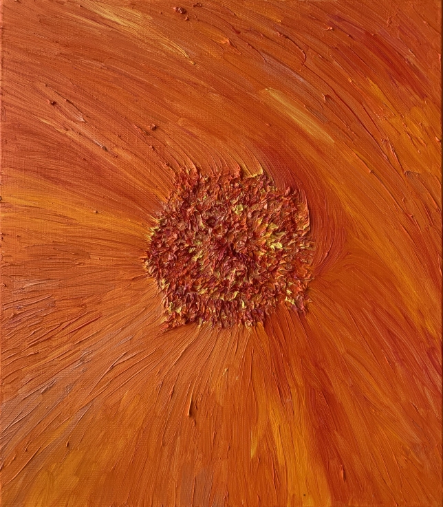 Painting for sale online - The birth of the «Star named the Sun»