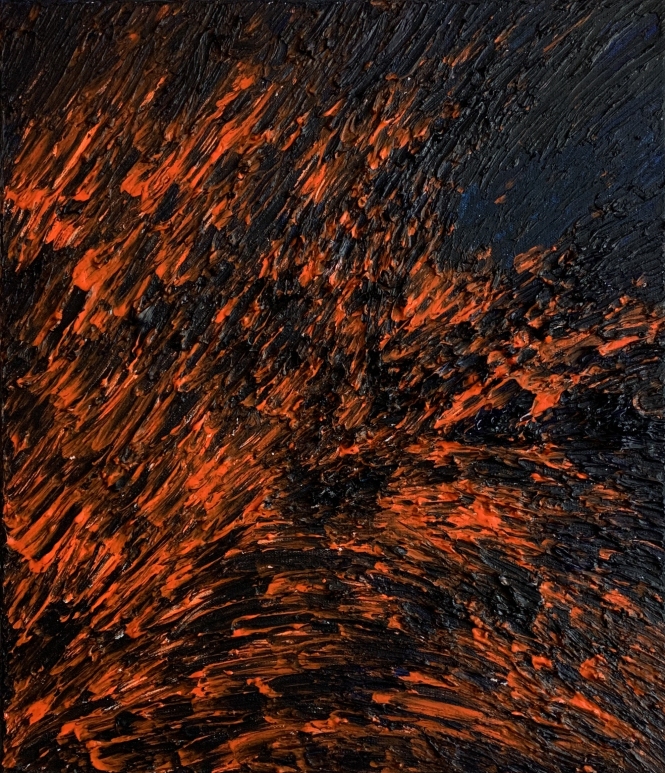 Painting for sale online - Fiery wind