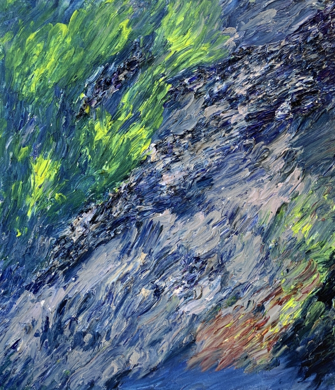 Painting for sale online - Snow avalanche