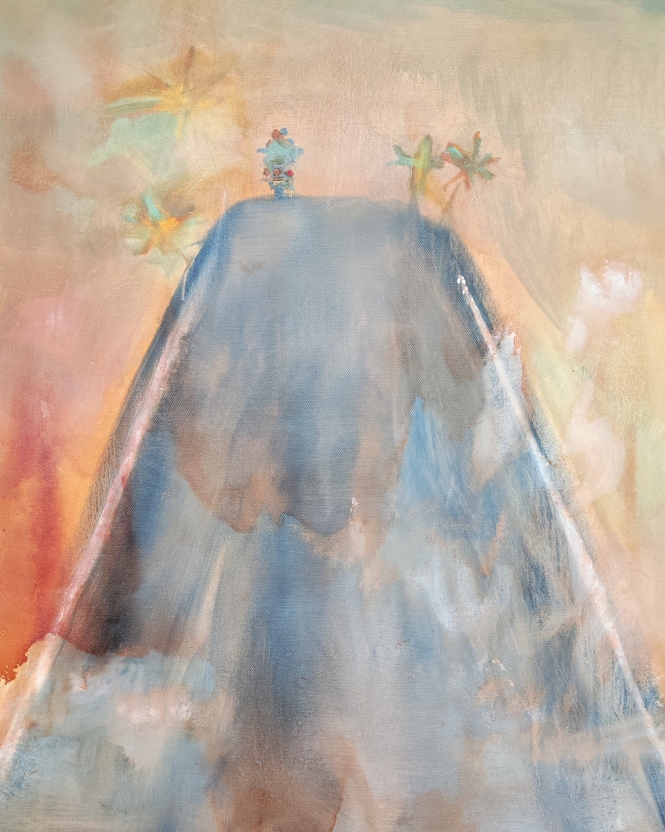 Painting for sale online - Road. Star