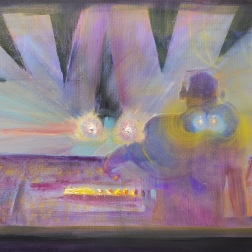 Painting for sale online - Karacus Marakus IX. Headligths