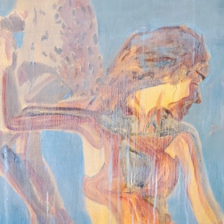 Painting for sale online - Dancing Graces in the Rain