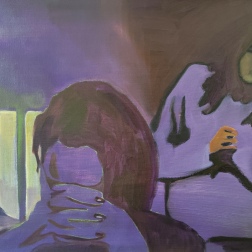Painting for sale online - Something happened