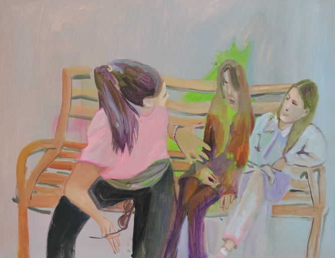 Painting for sale online - Meeting