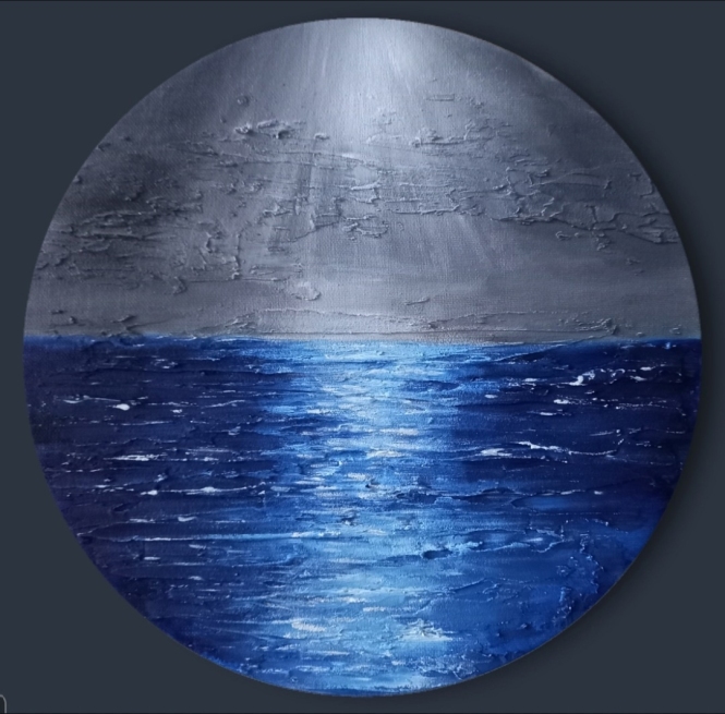 Painting for sale online - Moonlight