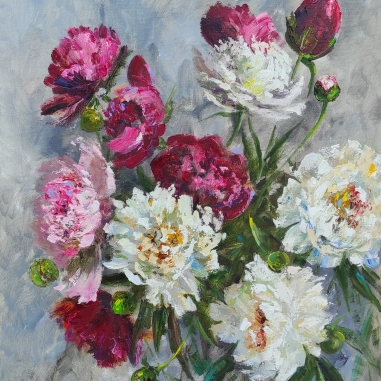 Painting for sale online - Peonies
