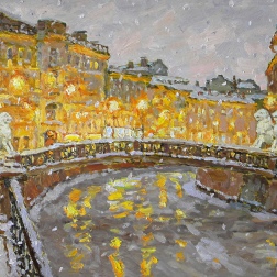 Painting for sale online - The Lion's Bridge 2.