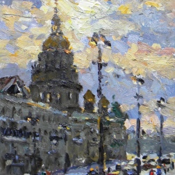 Painting for sale online - The Nevsky Avenue.