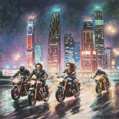 Painting for sale online - Ветер, скорость и экстрим