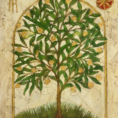 Painting for sale online - Tree with fruits