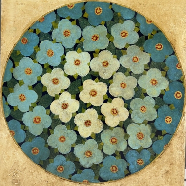 Painting for sale online - Blue meadow