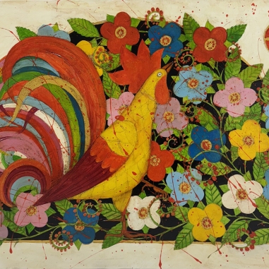 Painting for sale online - Cockerel