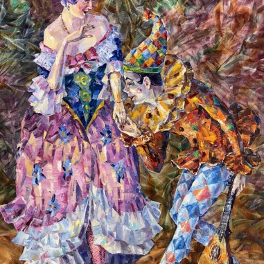 Painting for sale online - Kiss