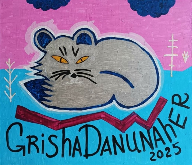 Painting for sale online - Полный песец