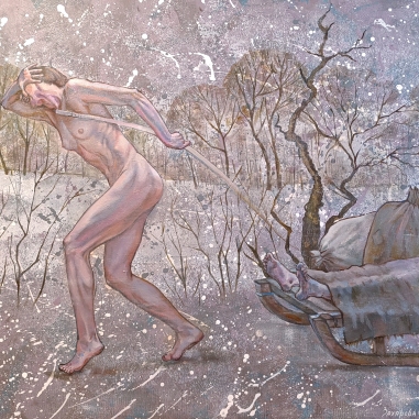 Painting for sale online - Roads We Don't Choose