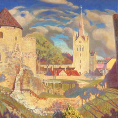 Painting for sale online - Baltic landscape