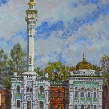 Painting for sale online - Historical Mosque in Samara.
