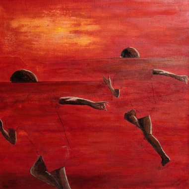 Painting for sale online - Searching for the horizon
