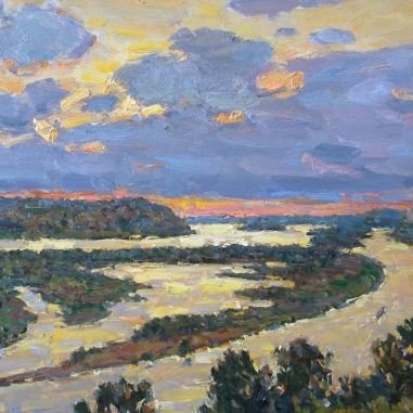 Painting for sale online - The Helipad.