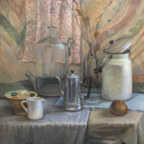 Painting for sale online - Still life with a fresco