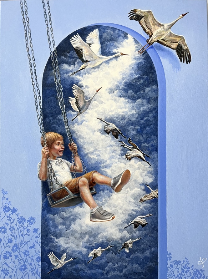 Painting for sale online - May there always be peace