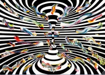 Painting for sale online - Opus 7 Series Reflection