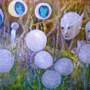 Painting for sale online - Dandelion Dreams