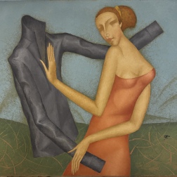 Painting for sale online - Meeting