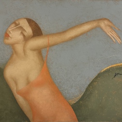 Painting for sale online - Hitch-hiking