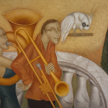 Painting for sale online - Musicians