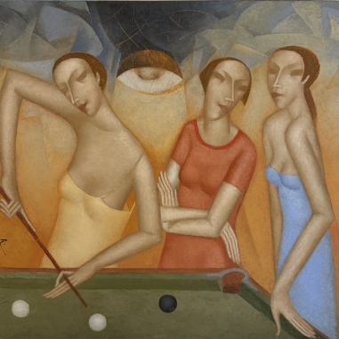 Painting for sale online - Billiards