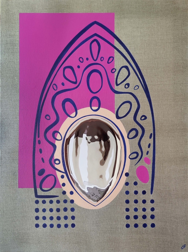 Painting for sale online - The mirror of traditions