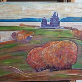 Painting for sale online - Kizhi
