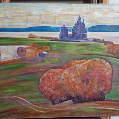 Painting for sale online - Kizhi