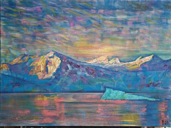 Painting for sale online - Antarctica