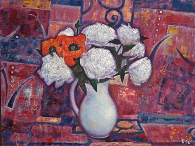 Painting for sale online - Bouquet
