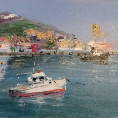 Painting for sale online - boats