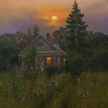 Painting for sale online - Moonlit evening