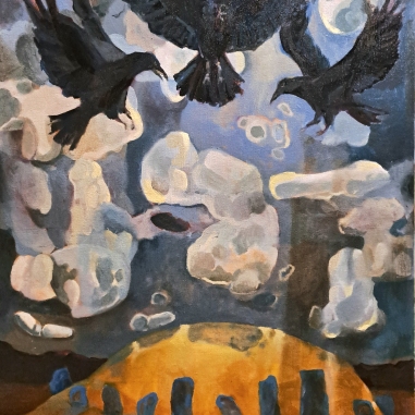 Painting for sale online - above the mound