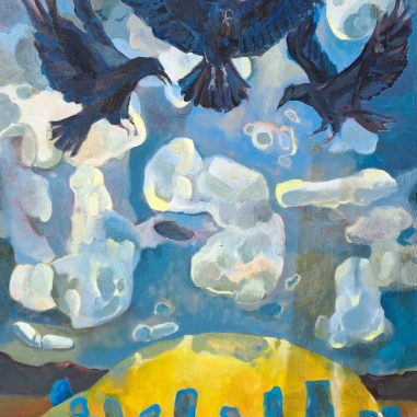 Painting for sale online - above the mound