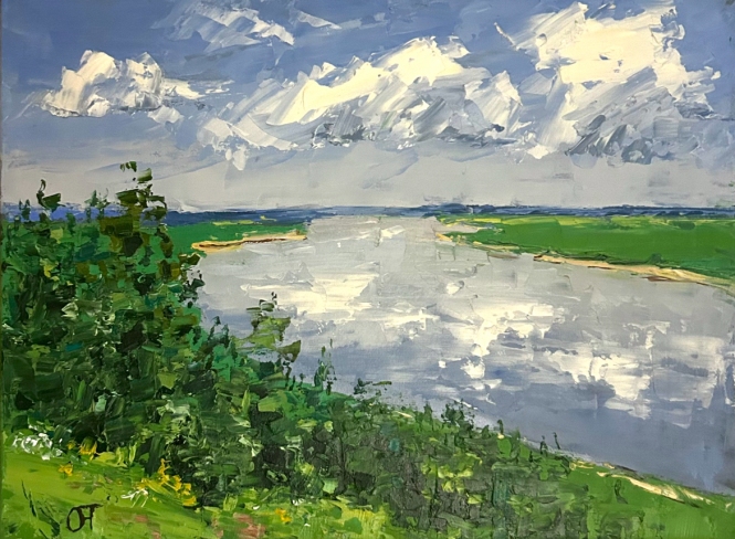 Painting for sale online - Northern Dvina