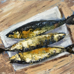 Painting for sale online - Goldfishes