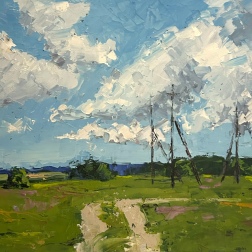 Painting for sale online - Fading cherry tree