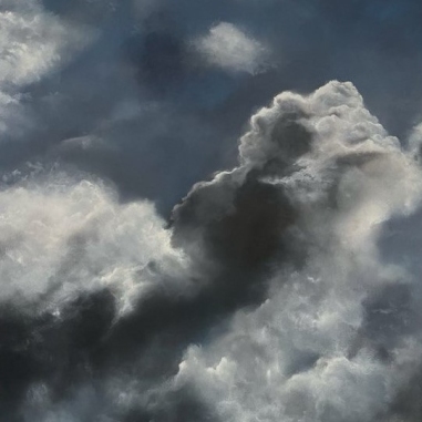 Painting for sale online - Look Up. The Celestial Satin series