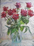 Painting for sale online - Winter Roses