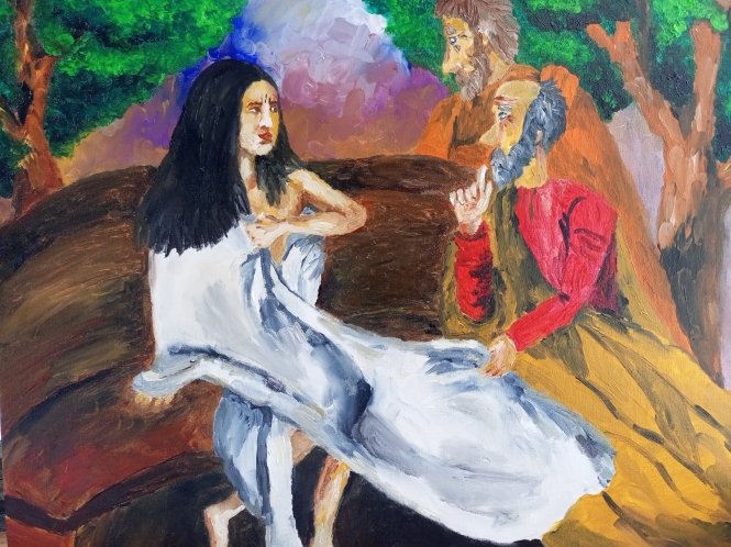 Painting for sale online - Susanna and the elders