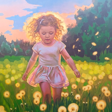 Painting for sale online - Bright past