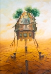 Painting for sale online - At the crossroads